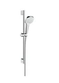 26582400 HG Croma Select E Vario 65 см душевой гарнитур белый/хром 26582400