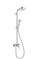 Душевая колонна Hansgrohe Crometta 160 1 jet с однорычажным смесителем (27266400) 27266400