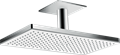 Верхний душ Hansgrohe Rainmarket Select 460 1jet, прямоугольный, белый/хром (24002400) 24002400