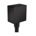 26455670 FixFit Square Шланговое подсоединение с клапаном обратного тока, матовый черный 26455670