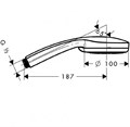 Ручной душ Hansgrohe Croma 100 Multi, ½’ (28536000) 28536000