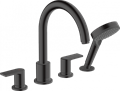 Смеситель на борт ванны Hansgrohe Vernis Shape, матовый чёрный (71459670) 71459670