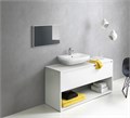 Смеситель для раковины Hansgrohe Logis 100, со сливным клапаном Push-Open, однорычажный, хром (71107000) 71107000