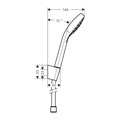 Душевой набор Hansgrohe Croma Select S 1 jet, 125см (26420400) 26420400