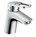 Смеситель для раковины Hansgrohe Logis Loop, однорычажный, с донным клапаном, хром (71150000) 71150000