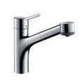 Hansgrohe 32841000 Talis S Смеситель для кухни, однорычажный, с выдвижным душем, 1/2 32841000