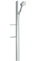 27646000 Raindance Select S Душевой набор 120 3jet with shower bar 150 cm and 2 soap dishes, хром 27646000