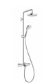 Душевая система Hansgrohe Croma Select S, с термостатом, белый хром (27351400) 27351400