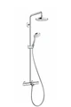 27351400 Croma Select S 180 2jet Showerpipe для ванны, белый/хром 27351400