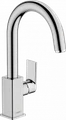 71564000 Vernis Shape Смеситель для раковины 210, со сливным гарнитуром, хром 71564000