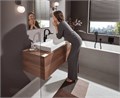 Смеситель Hansgrohe Vivenis для ванны с душем, матовый черный (75415670) 75415670
