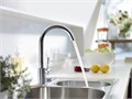 Смеситель Hansgrohe Talis для раковины, однорычажный, поворотный излив 120°, хром (32084000) 32084000