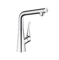 Смеситель для кухни Hansgrohe Metris Select, однорычажный, сталь (14883800) 14883800