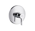 Смеситель для душа Hansgrohe Metris S, скрытый монтаж, однорычажный, хром (31665000) 31665000