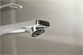Смеситель для раковины Hansgrohe Rebris E со сливным гарнитуром, керамический картридж, хром (72557000) 72557000