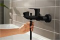 Смеситель для ванны Hansgrohe Rebris E керамический картридж, черный матовый (72450670) 72450670