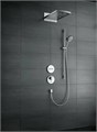Смеситель для душа Hansgrohe ShowerSelect S HighFlow термостат, с клапаном для ручного душа, скрытый монтаж, хром (15742000) 15742000