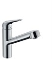 Смеситель для кухни Hansgrohe Focus M42 вытяжной излив, керамический картридж, хром (71814000) 71814000