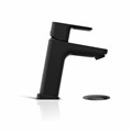 Смеситель для раковины Ravak 10° Free black-TD F 013.20 с донным клапаном, керамический картридж, черный матовый (X070149) X070149