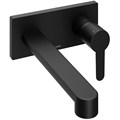 Смеситель для раковины Ravak Puri PU 019.20 скрытый монтаж, керамический картридж, черный матовый (X070184) X070184