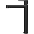 Смеситель для раковины-чаши Ravak Puri PU 015.20 высокий, керамический картридж, черный матовый (X070182) X070182