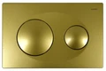 AZ-8200-0014 Клавиша смыва золото матовое (круглая)(инст. AZ-8010-1000) AZ-8200-0014