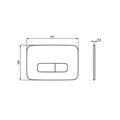 Кнопка смыва Ideal Standard OLEAS™ M3, черная (R0123A6) R0123A6