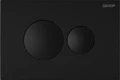 7313 Кнопка для инсталляции круглая черная матовая(инст. 4501 и 4551) 7313