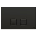 Кнопка смыва OLI PLAIN механаническая, двойная , пластик, черная (CG26000070829) CG26000070829