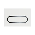 Кнопка инсталяционная Chrome белая X01455