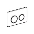 Кнопка смыва Geberit Geberit Omega 20, двойной смыв, хром матовый (115.085.KH.1) 115.085.KH.1