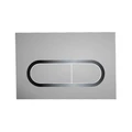 Кнопка инсталяционная Chrome сатин X01454