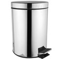 Мусорное ведро AZARIO 12 л., хром (AZ-301-12L) AZ-301-12L