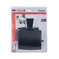 Держатель туалетной бумаги Fixsen Trend с крышкой, черный (FX-97810) FX-97810