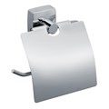Держатель туалетной бумаги Fixsen Kvadro с крышкой, хром (FX-61310) FX-61310