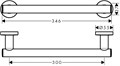 Поручень Hansgrohe Logis Universal, хром (41713000) 41713000