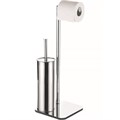 Стойка напольная AZARIO ALTRE с бумагодержателем и ершиком, хром (AZ421) AZ-421