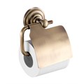Держатель туалетной бумаги Fixsen Retro с крышкой, бронза (FX-83810) FX-83810