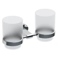 Держатель с двумя стаканами (стекло) CR 220.00 X07P189