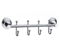 Планка Fixsen Europa 4 крючка, хром (FX-21805-4 ) FX-21805-4