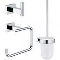 Набор аксессуаров для ванной Grohe Essentials Cube Хром (40757001) 40757001