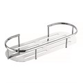 Полка Azario одноэтажная, хром (AZ-837) AZ-837