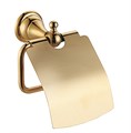 Держатель туалетной бумаги Azario ELVIA с крышкой, золото (AZ-91110G) AZ-91110G