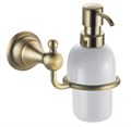Дозатор жидкого мыла Azario ELVIA подвесной, керамический, бронза (AZ-91112Q) AZ-91112Q