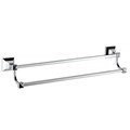 Полотенцедержатель трубчатый AZARIO ALTRE двойной 60 см, хром (AZ96002B) AZ-96002B