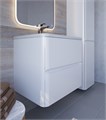 Тумба c раковиной  Vita 60 для ванной комнаты, подвесная VITA-600-T01-2B-SF027