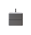 Тумба c раковиной  Vita 60 для ванной комнаты, подвесная VITA-600-T01-2B-SF027
