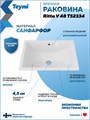 Раковина для ванной мебельная врезная Teymi Ritta V 48 белая T52334 1224551