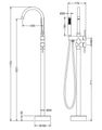 Смеситель для ванны Timo Saona (2300/00Y-CR chrome) 2300/00Y-CR