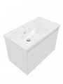 Тумба с раковиной в ванную Teymi Solli 80 правая подвесная, белая матовая T60213_4640021065198 1204426